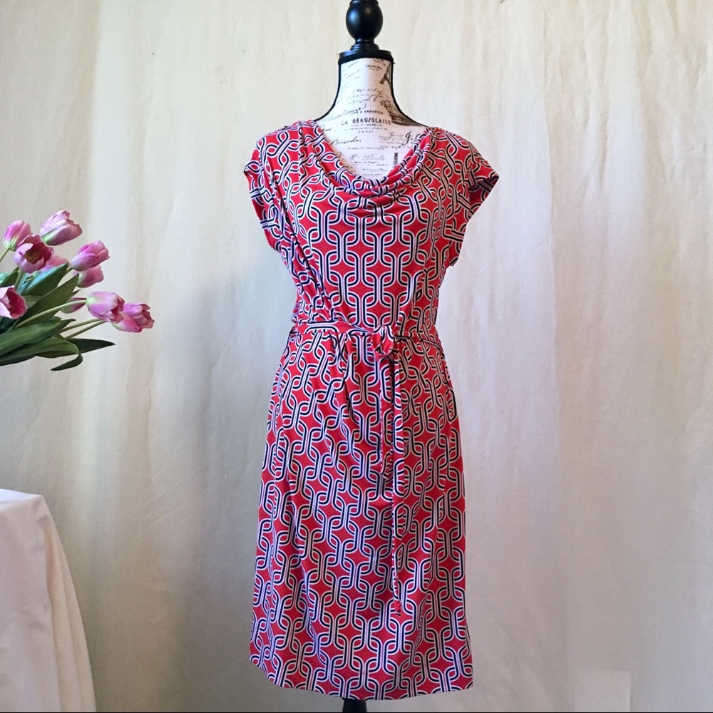 Banana Republic • sleeveless cowel neck dress